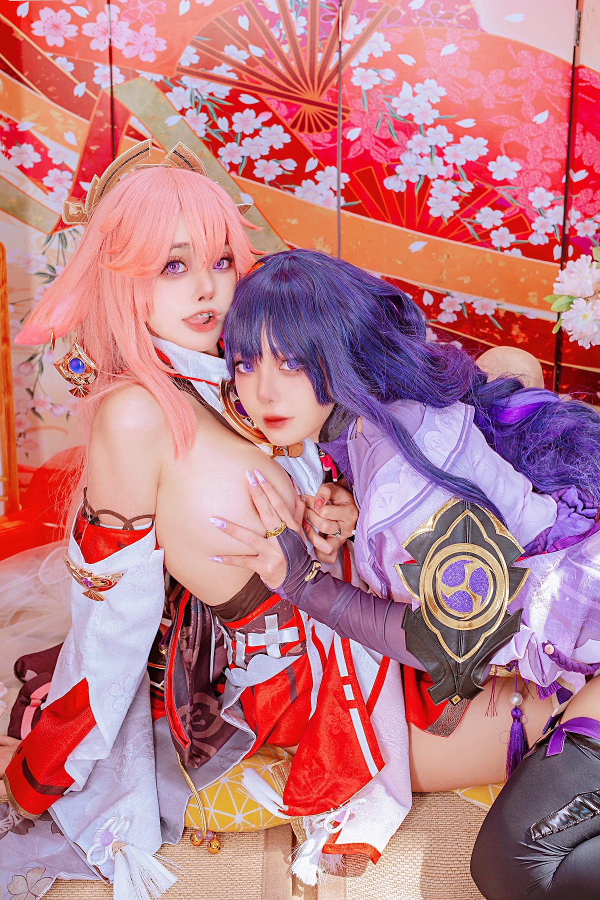 Coser@Byoru – Yae Miko x Raiden Shogun - P5