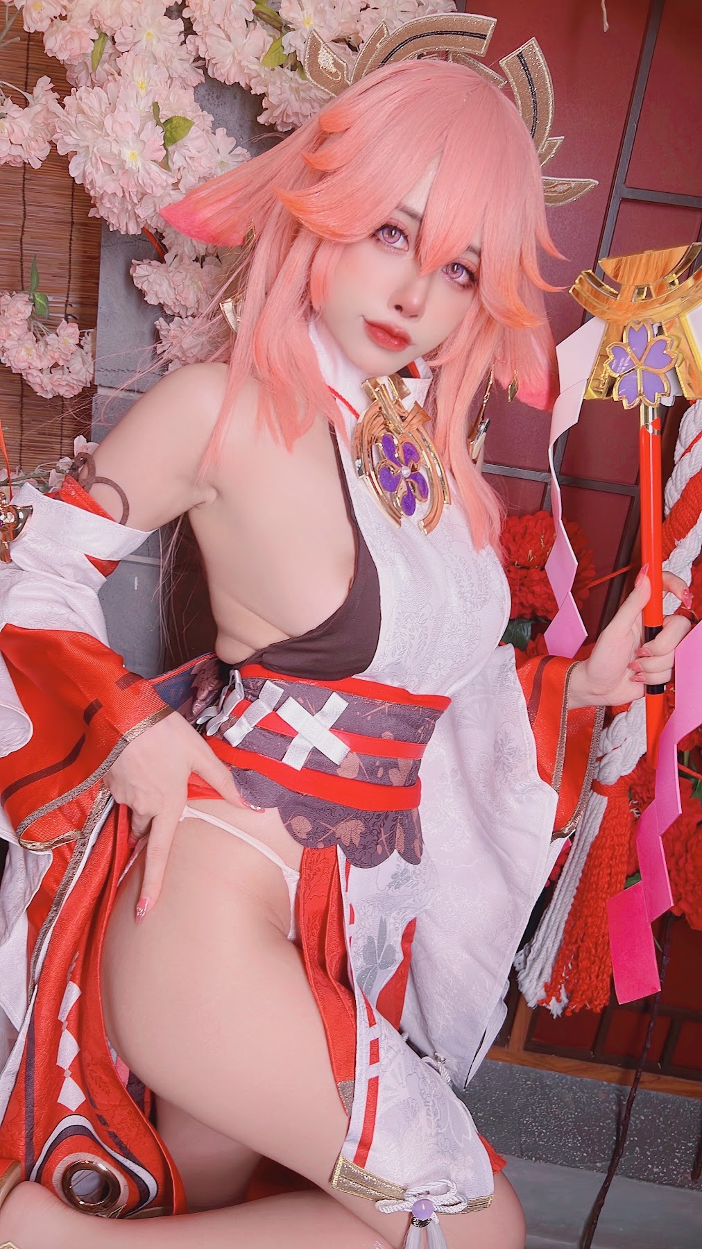 Coser@Byoru – Yae Miko x Raiden Shogun - P59