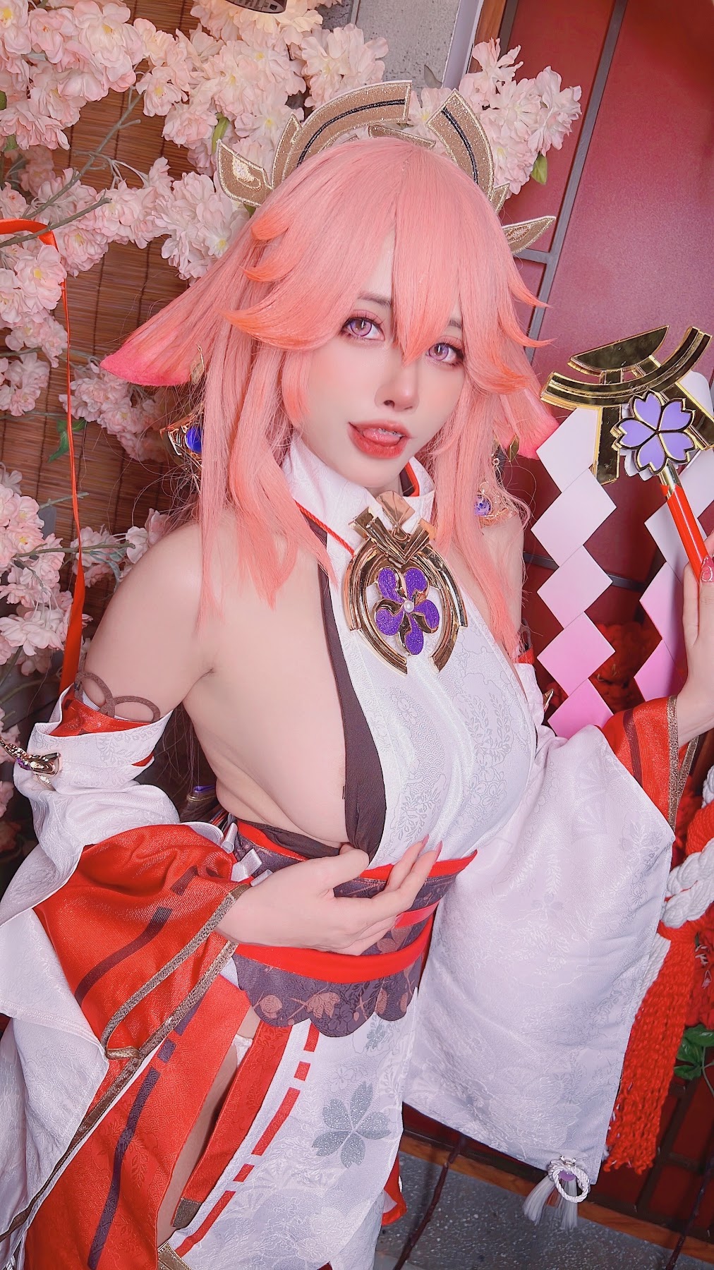Coser@Byoru – Yae Miko x Raiden Shogun - P60
