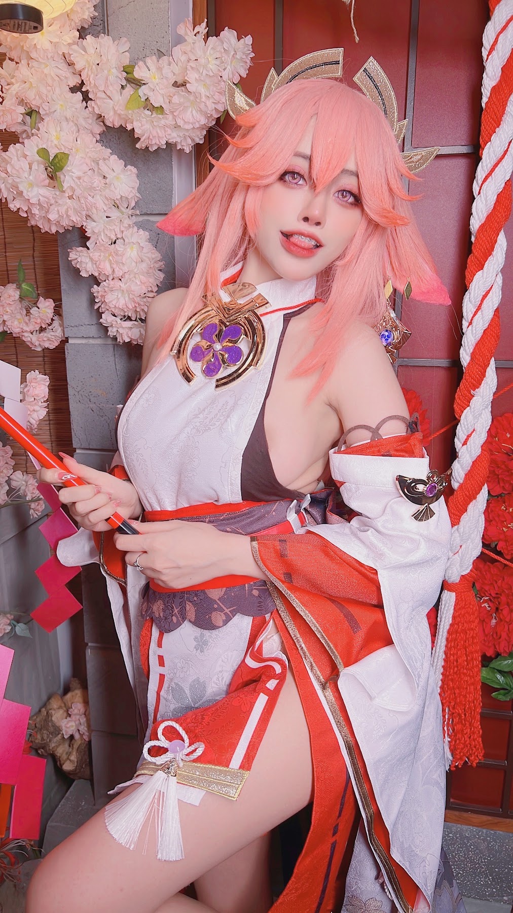 Coser@Byoru – Yae Miko x Raiden Shogun - P61