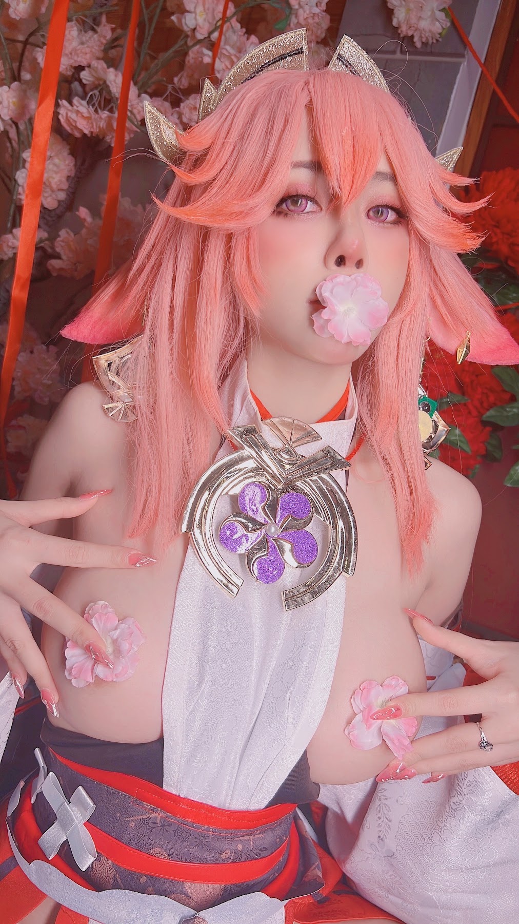 Coser@Byoru – Yae Miko x Raiden Shogun - P63
