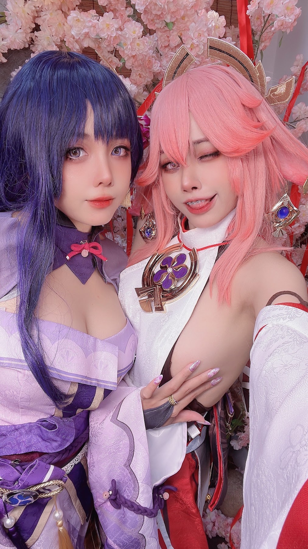 Coser@Byoru – Yae Miko x Raiden Shogun - P71