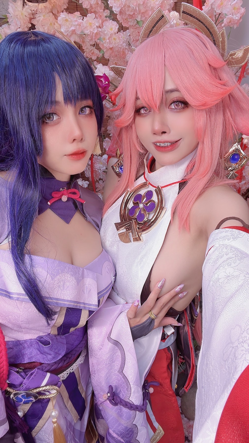 Coser@Byoru – Yae Miko x Raiden Shogun - P72