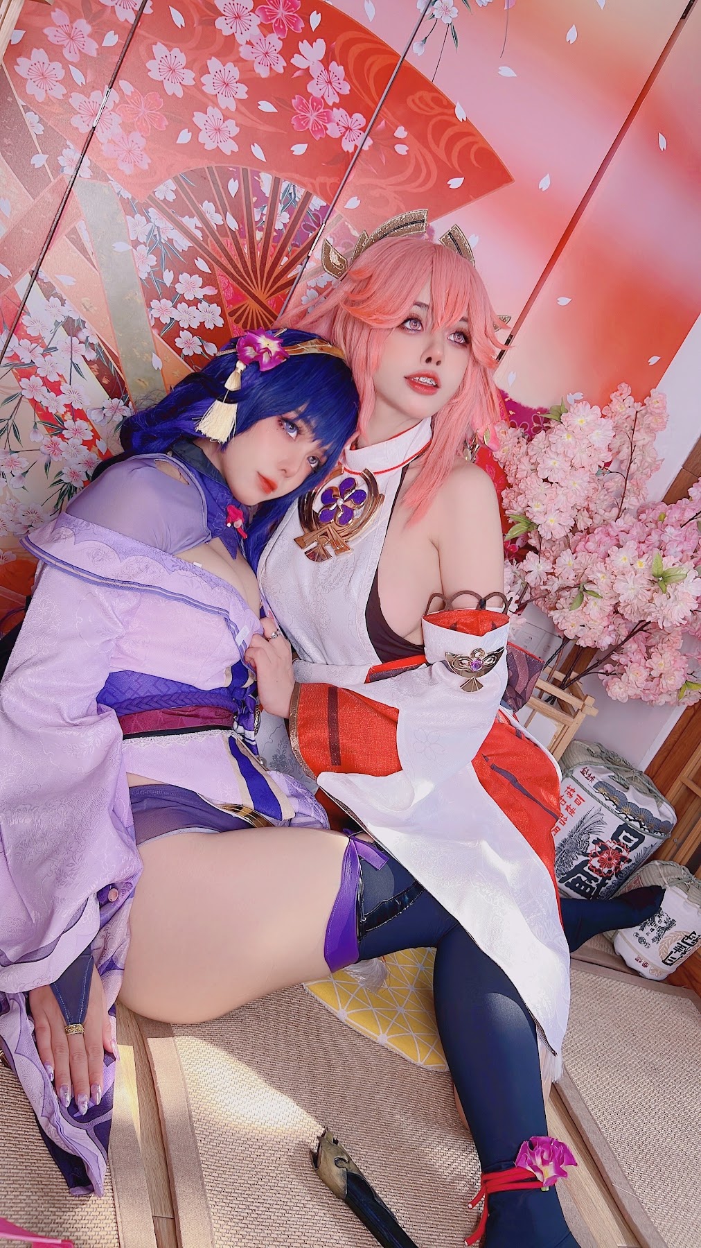 Coser@Byoru – Yae Miko x Raiden Shogun - P73