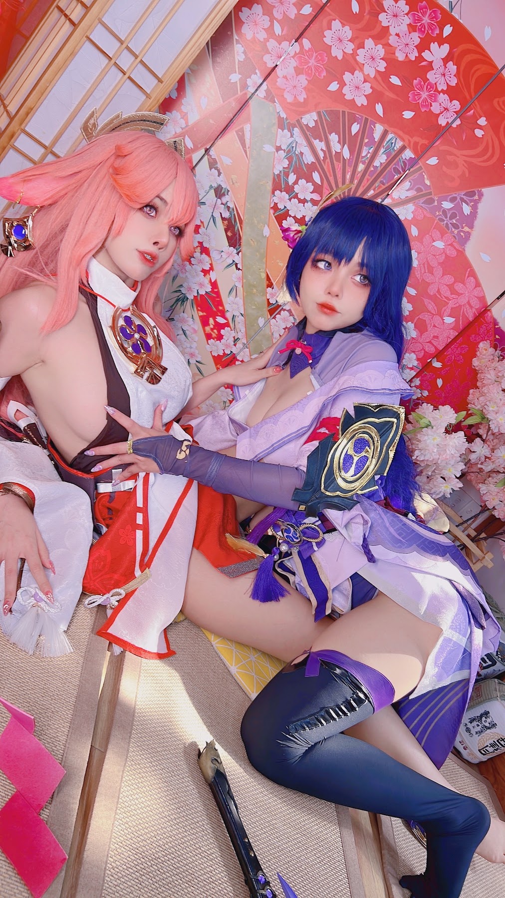 Coser@Byoru – Yae Miko x Raiden Shogun - P74