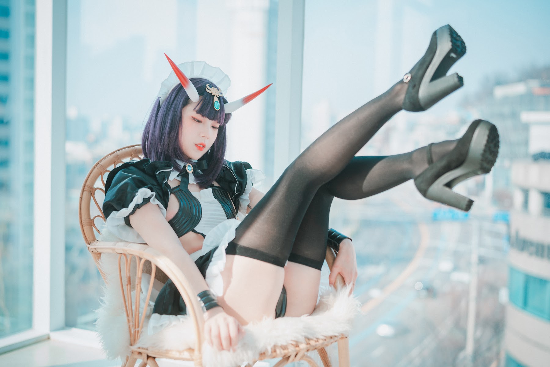 DJAWA Photo – Jang Joo (장주) – Shuten Douji Maid - P38