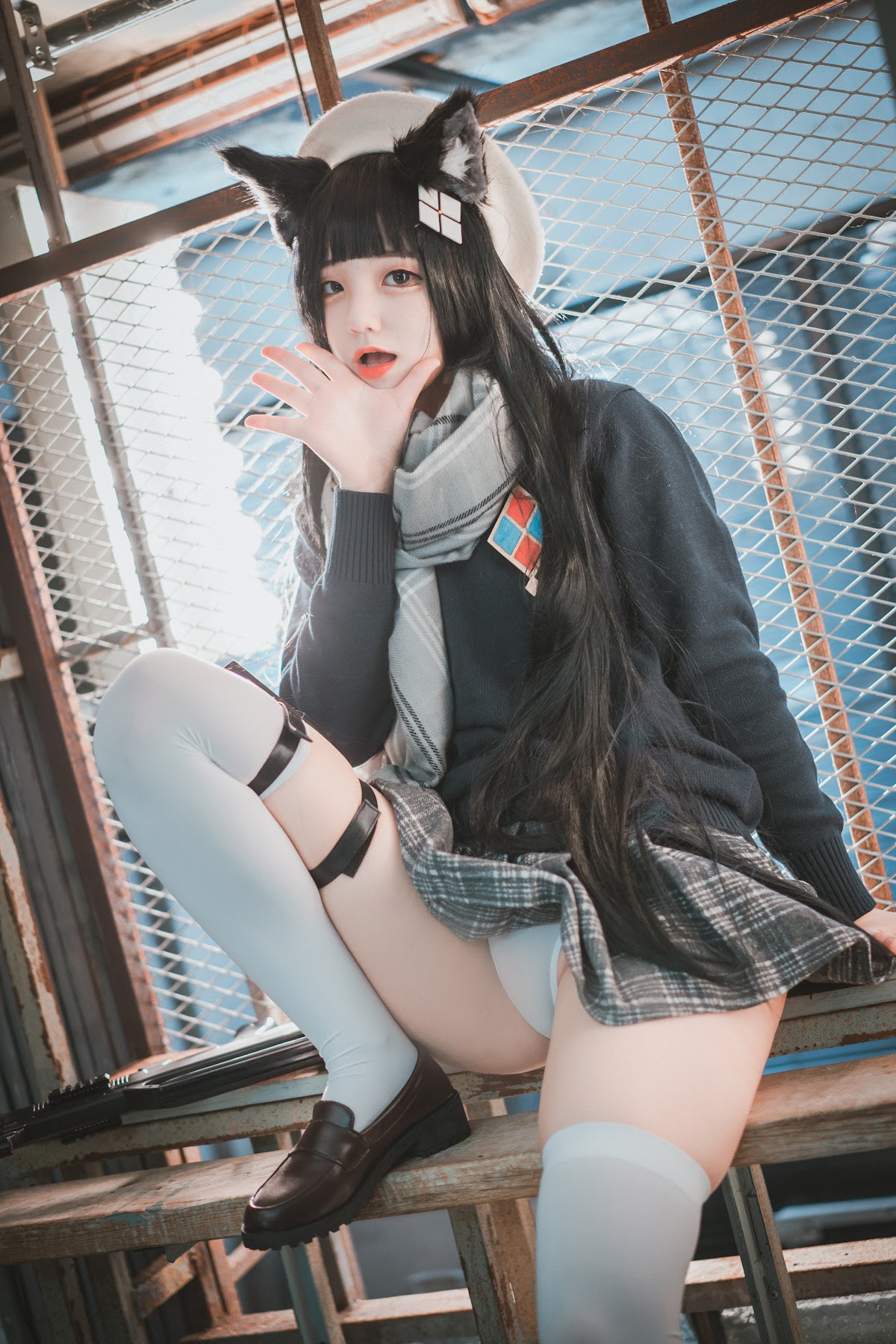 DJAWA Photo – Jeong Jenny (정제니) – Girls’ Frontline – Type 95 (Pure White Graduation ver.) - P10