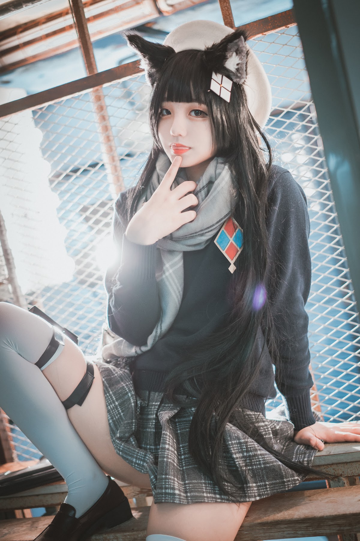 DJAWA Photo – Jeong Jenny (정제니) – Girls’ Frontline – Type 95 (Pure White Graduation ver.) - P11