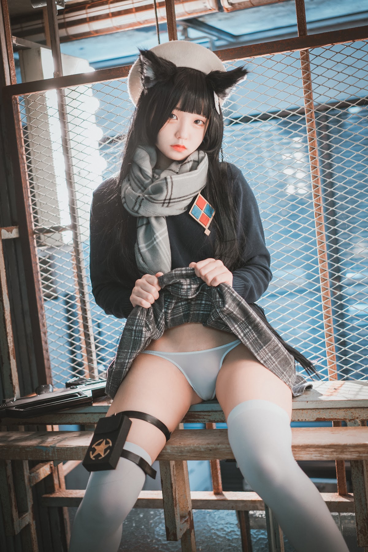 DJAWA Photo – Jeong Jenny (정제니) – Girls’ Frontline – Type 95 (Pure White Graduation ver.) - P13