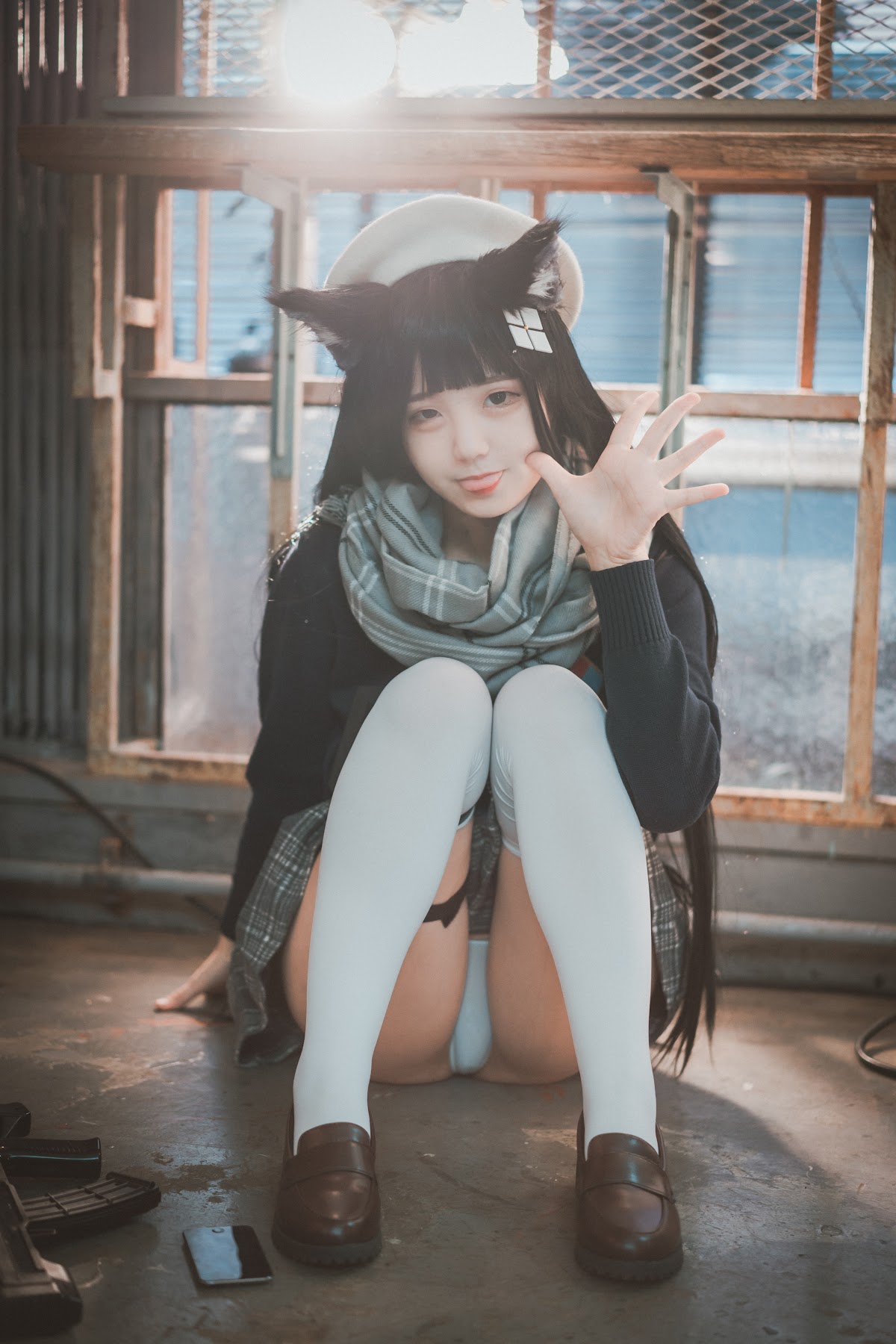 DJAWA Photo – Jeong Jenny (정제니) – Girls’ Frontline – Type 95 (Pure White Graduation ver.) - P18