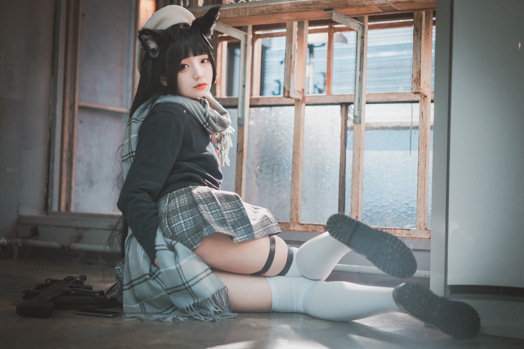 DJAWA Photo – Jeong Jenny (정제니) – Girls’ Frontline – Type 95 (Pure White Graduation ver.) - P19