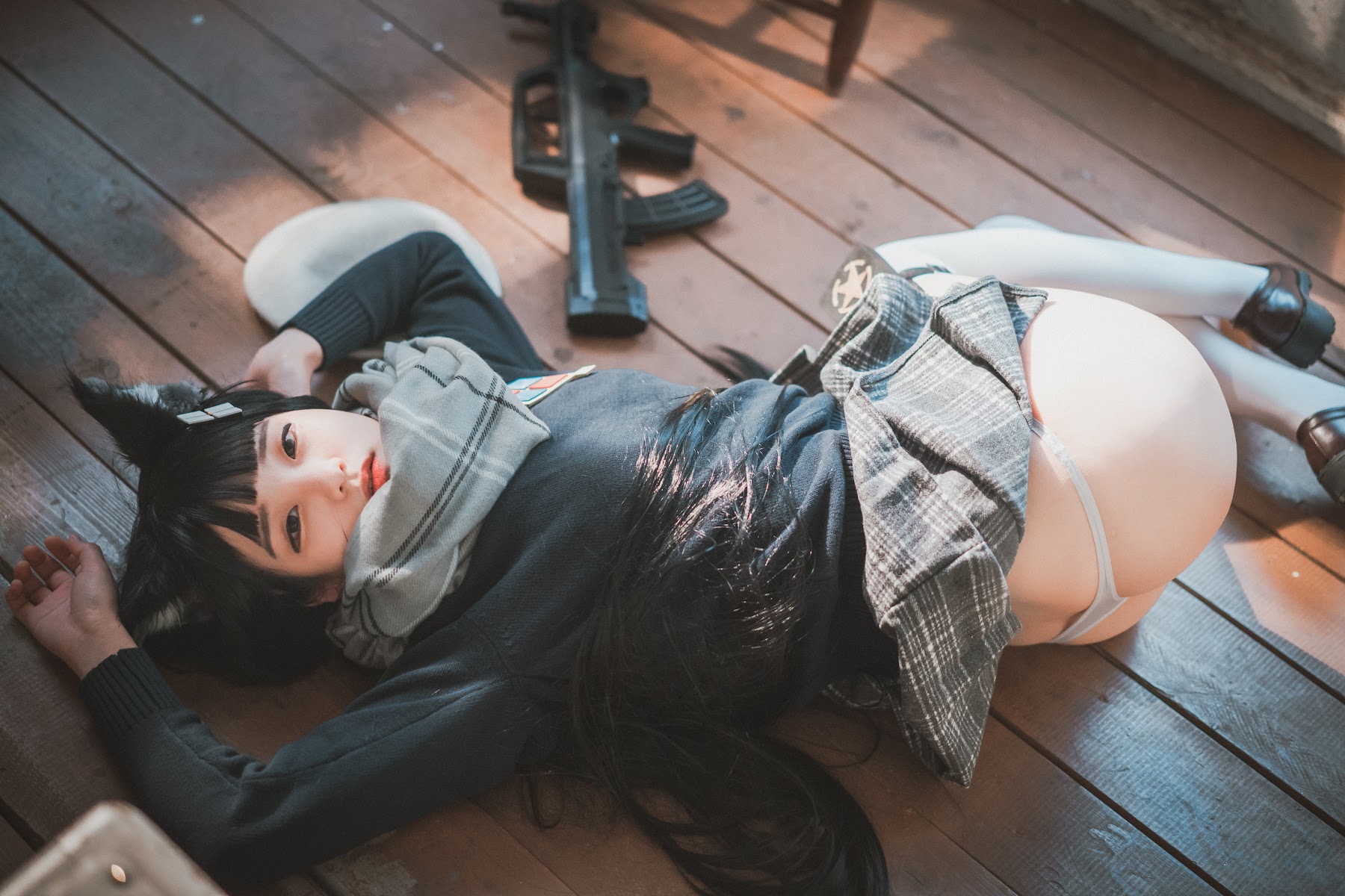 DJAWA Photo – Jeong Jenny (정제니) – Girls’ Frontline – Type 95 (Pure White Graduation ver.) - P27