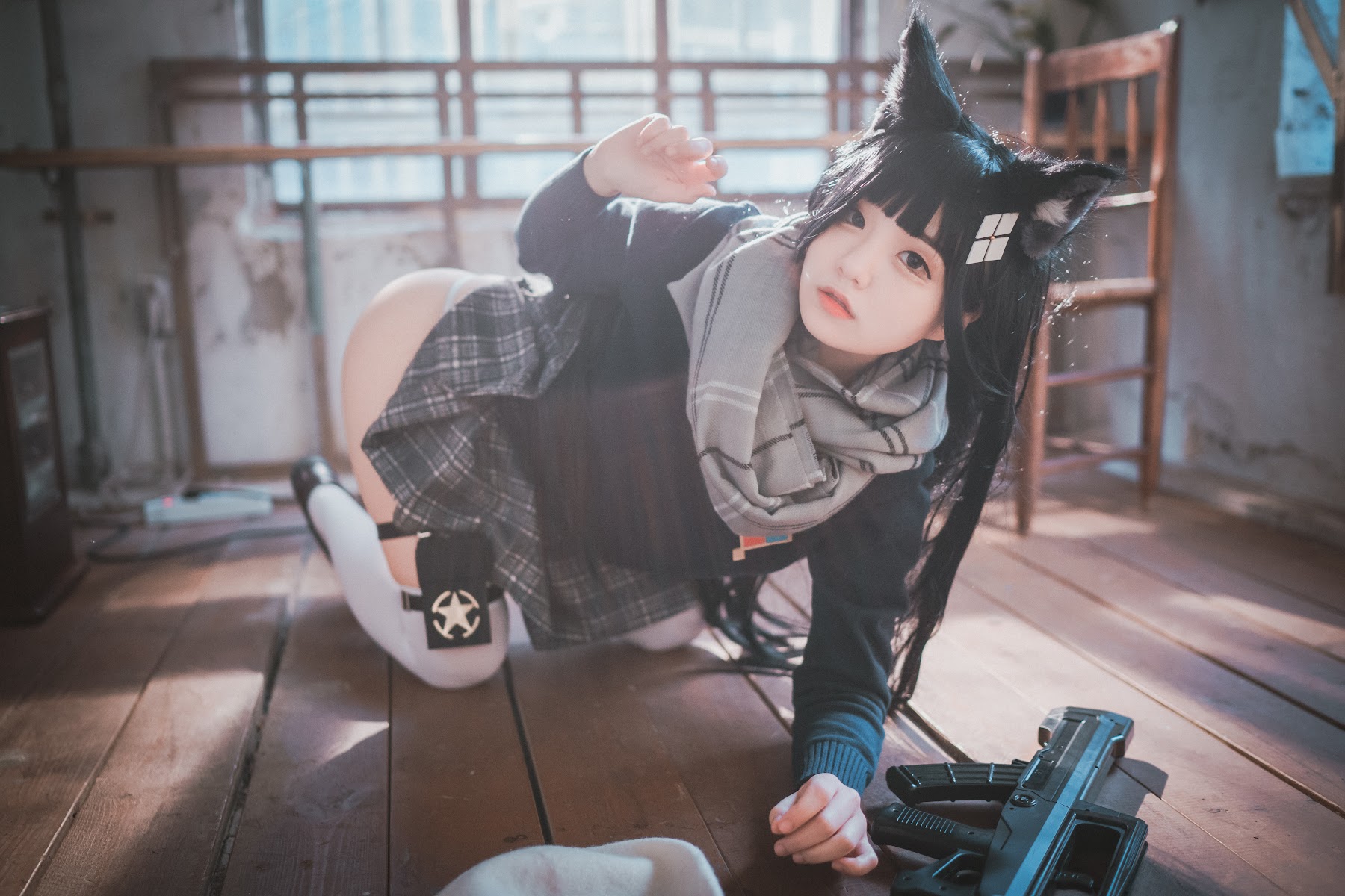 DJAWA Photo – Jeong Jenny (정제니) – Girls’ Frontline – Type 95 (Pure White Graduation ver.) - P29