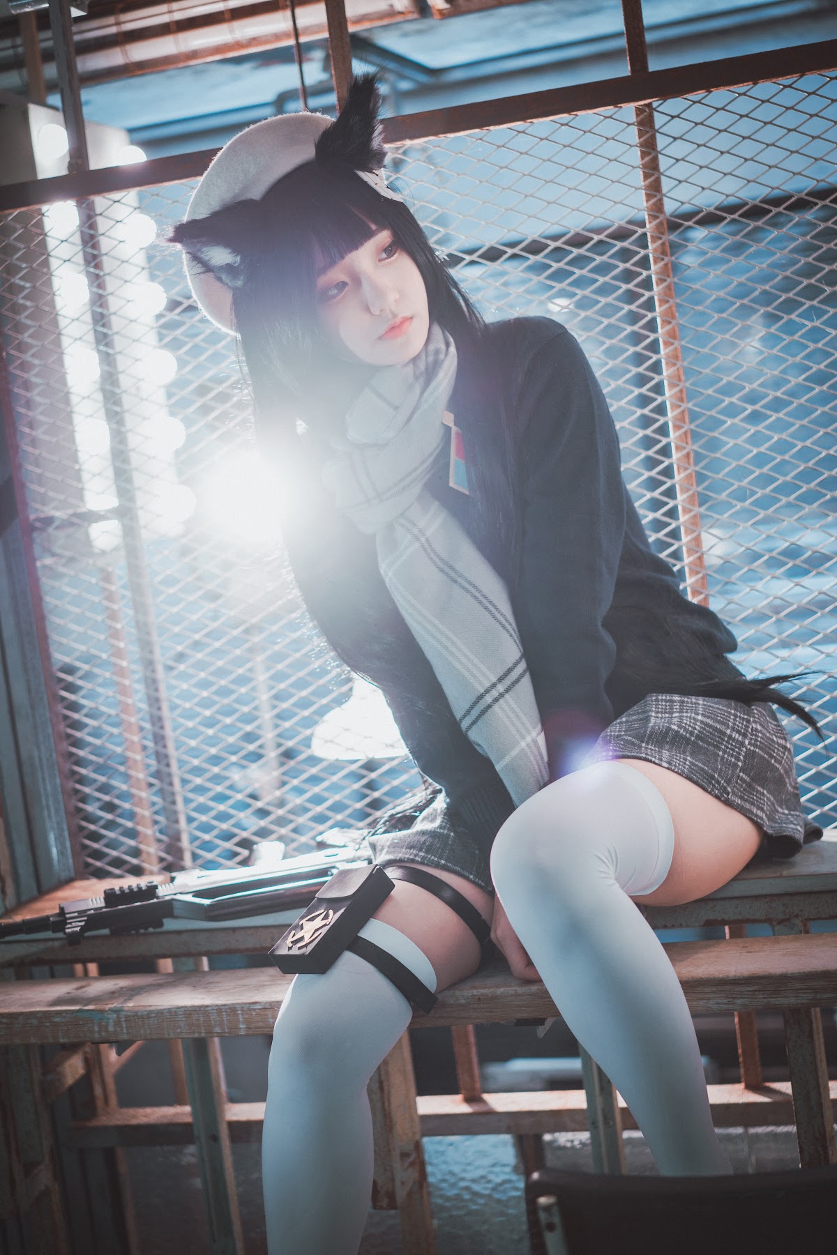 DJAWA Photo – Jeong Jenny (정제니) – Girls’ Frontline – Type 95 (Pure White Graduation ver.) - P5
