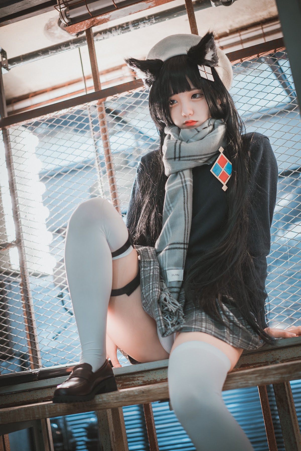 DJAWA Photo – Jeong Jenny (정제니) – Girls’ Frontline – Type 95 (Pure White Graduation ver.) - P7