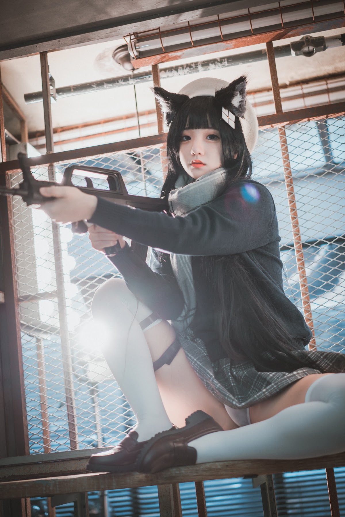 DJAWA Photo – Jeong Jenny (정제니) – Girls’ Frontline – Type 95 (Pure White Graduation ver.) - P8
