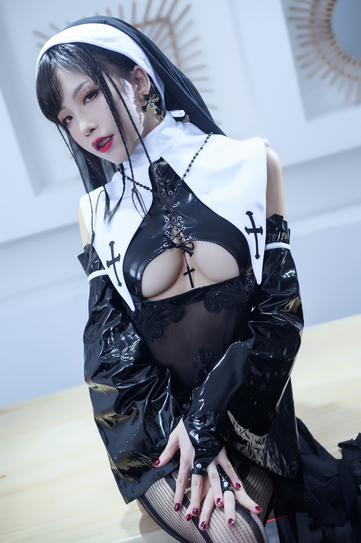 Coser@水淼Aqua Vol.055 修女 - P34