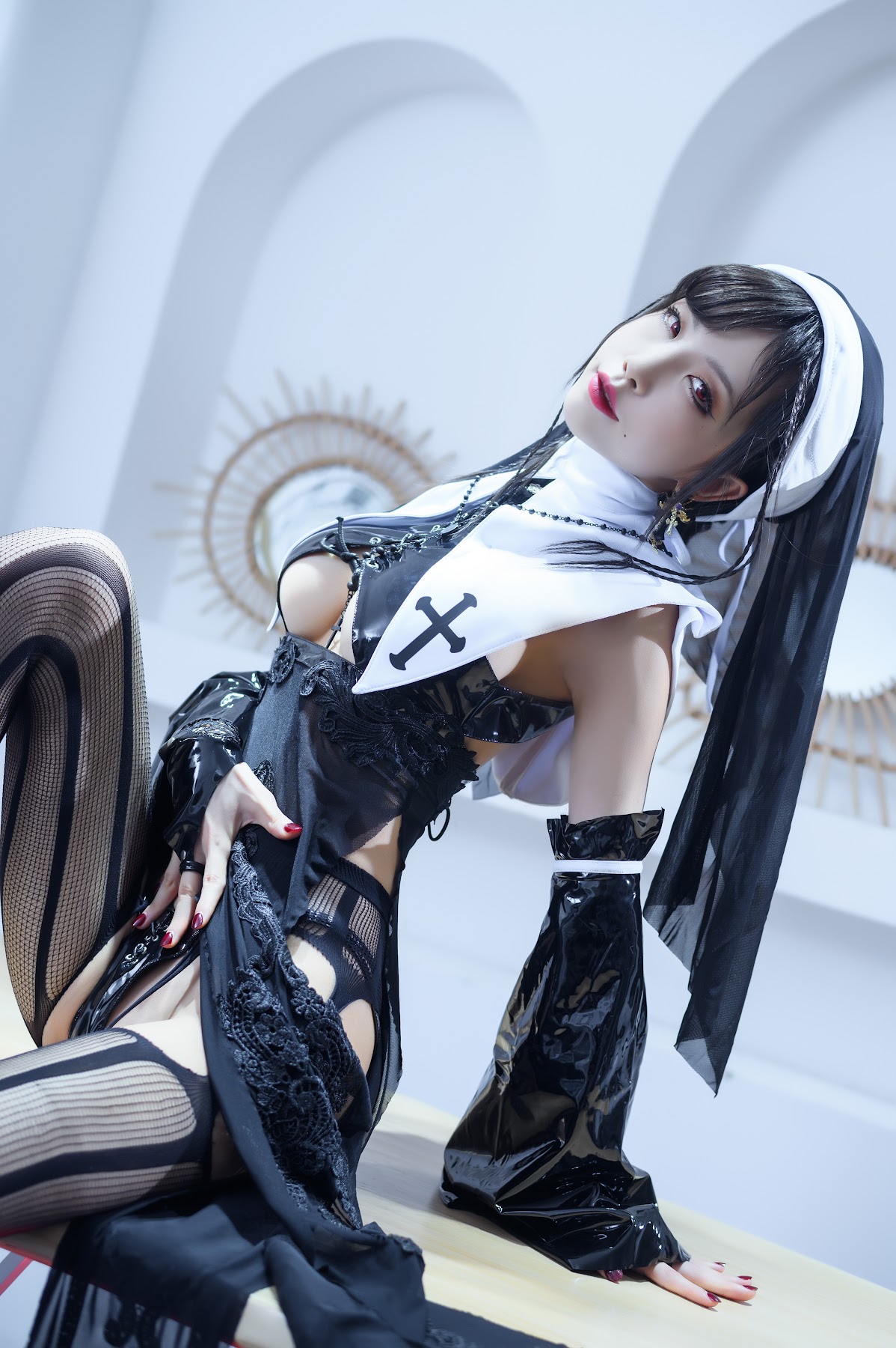 Coser@水淼Aqua Vol.055 修女 - P42
