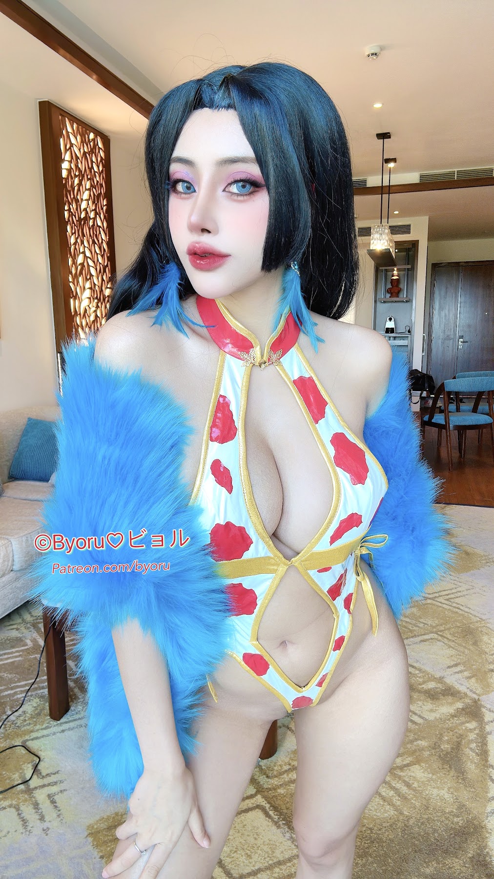 Coser@Byoru – Boa Hancock Salome Swimsuit - P26