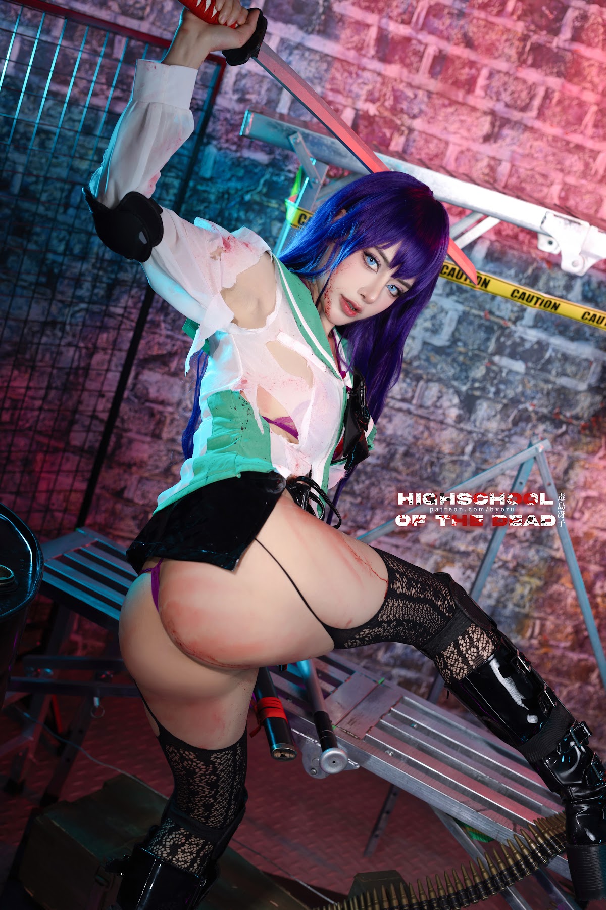 Coser@Byoru – Saeko Busujima - P13