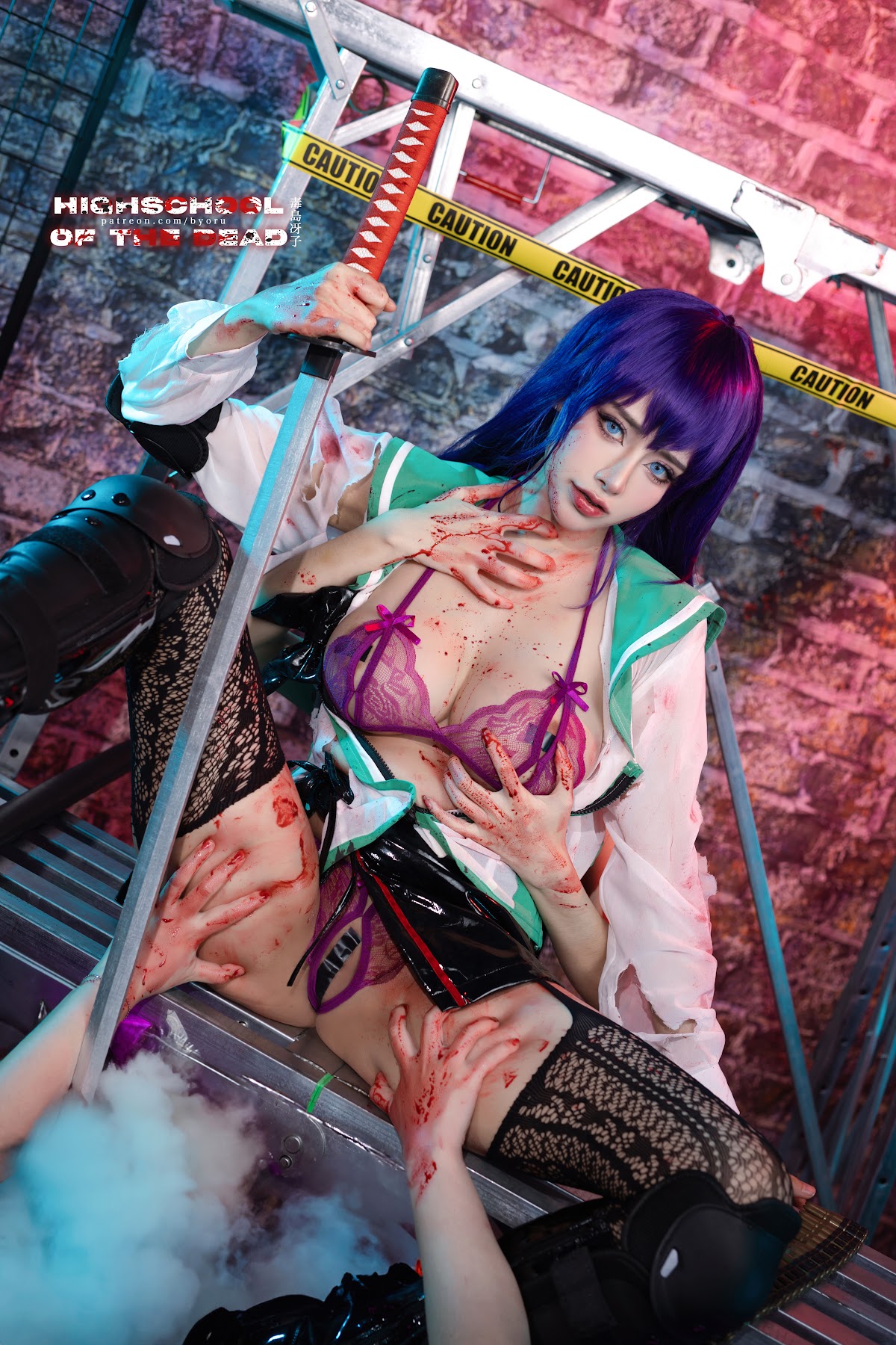 Coser@Byoru – Saeko Busujima - P17