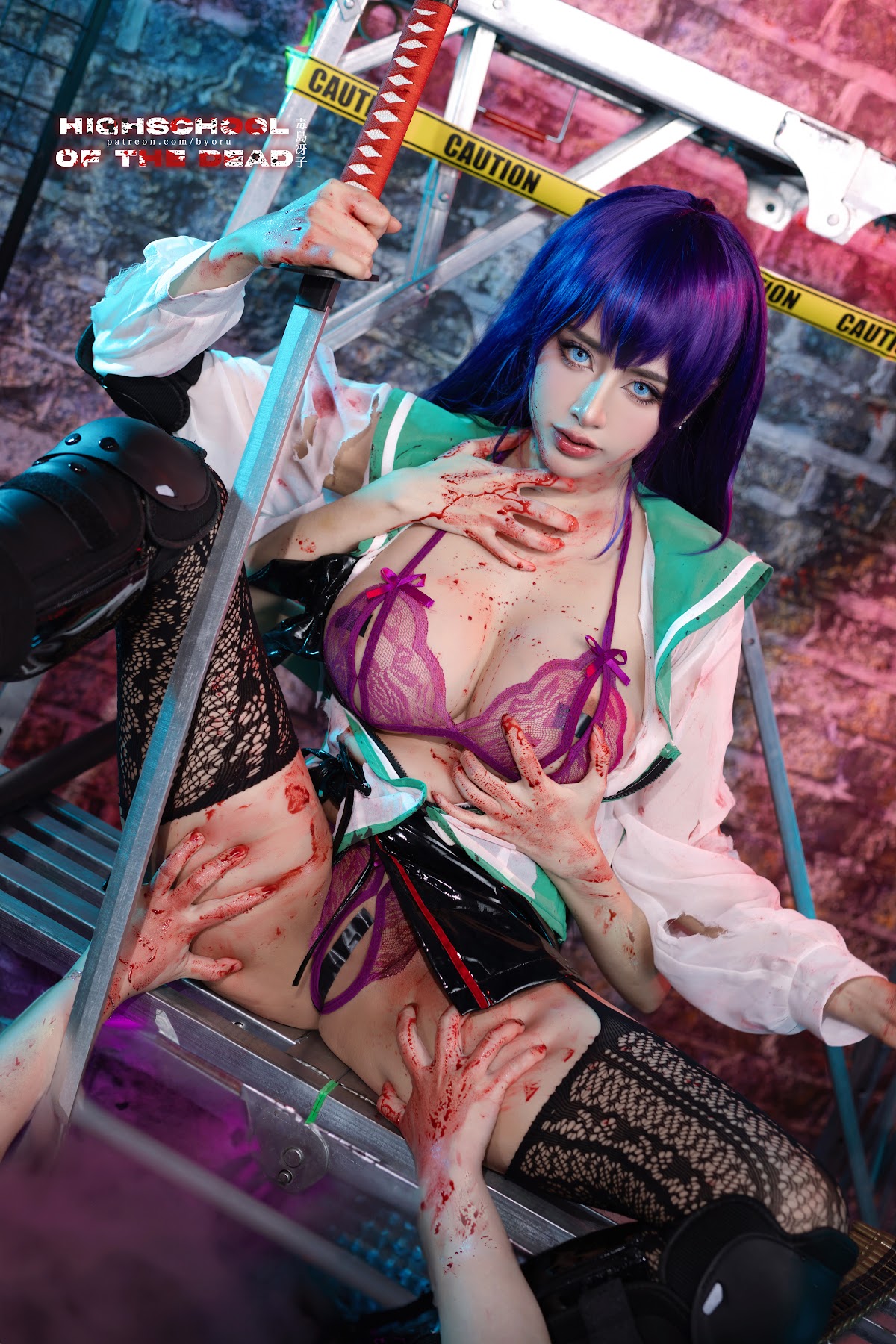Coser@Byoru – Saeko Busujima - P25