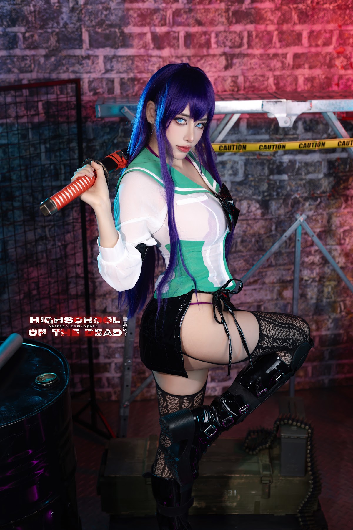Coser@Byoru – Saeko Busujima - P43