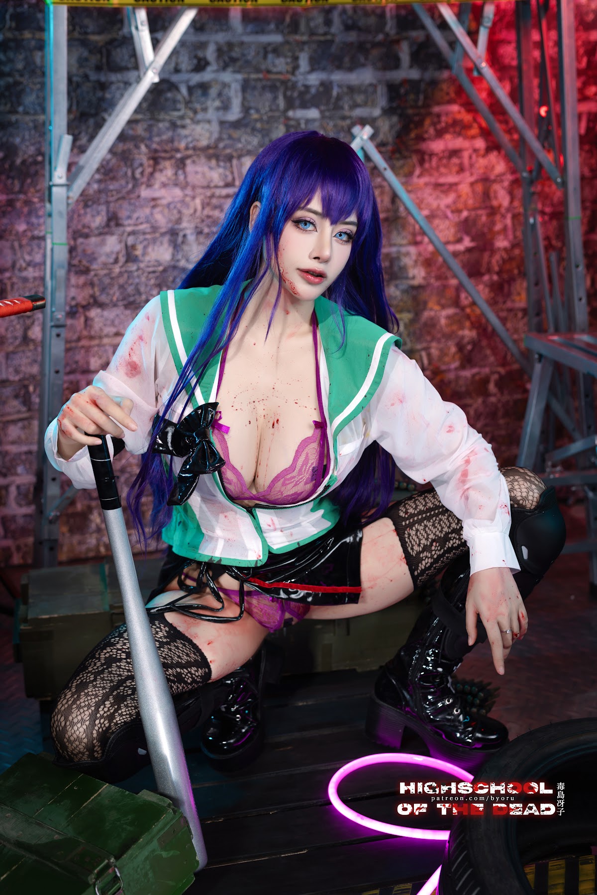 Coser@Byoru – Saeko Busujima - P7