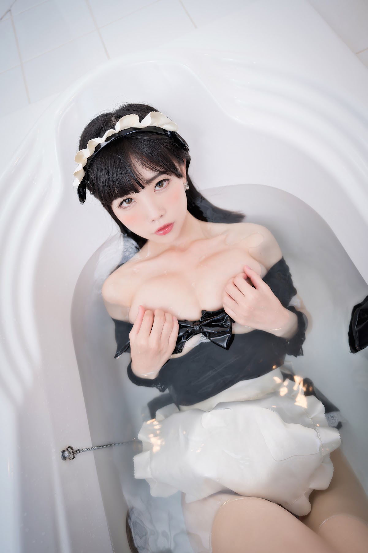 Coser@水淼Aqua Vol.048 漆皮女仆 - P25