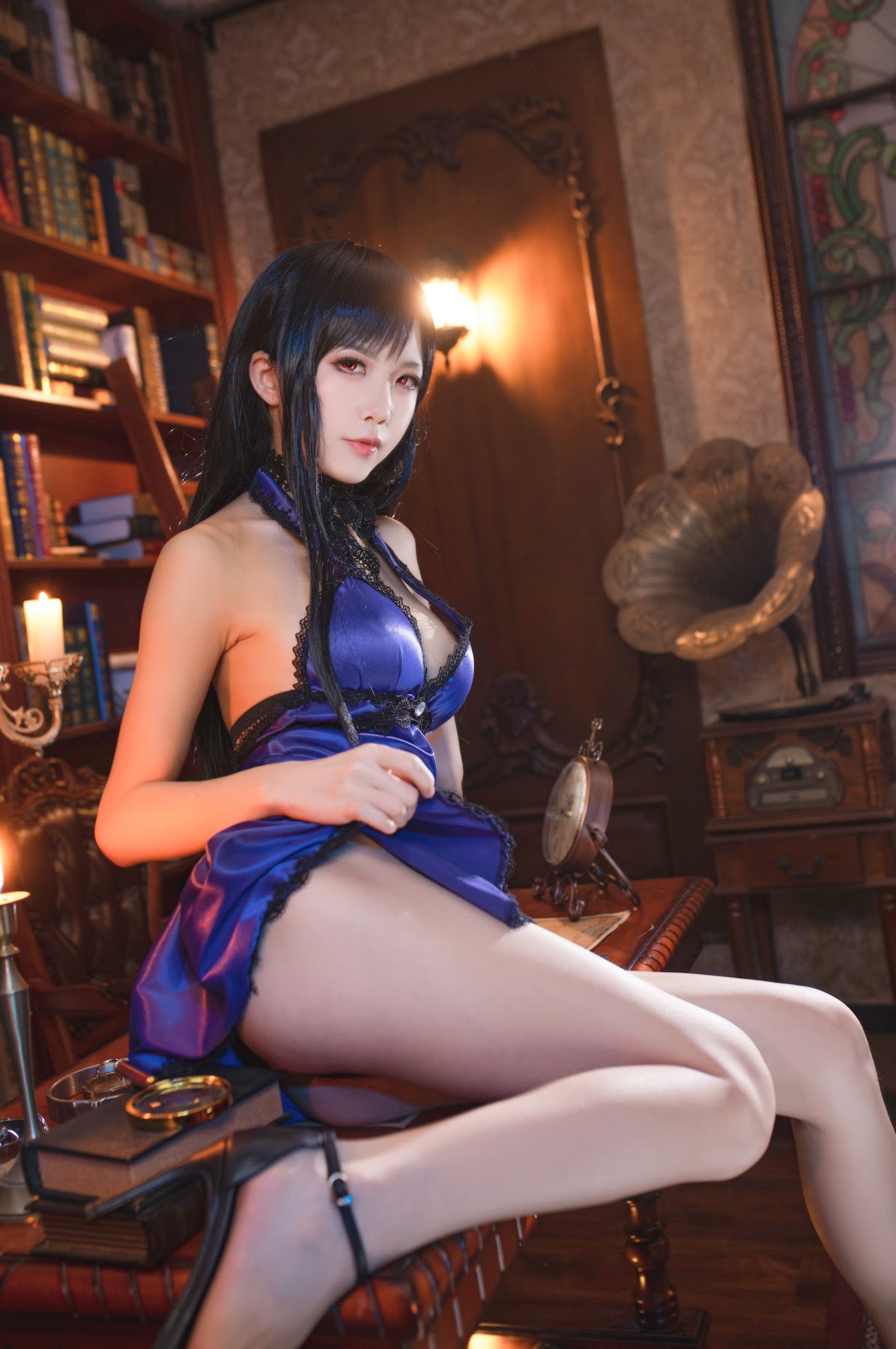 Coser@水淼Aqua Vol.041 蒂法旗袍和礼服 - P22
