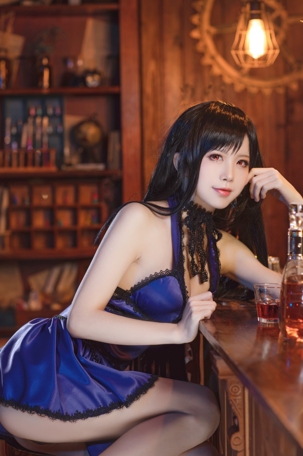 Coser@水淼Aqua Vol.041 蒂法旗袍和礼服 - P23