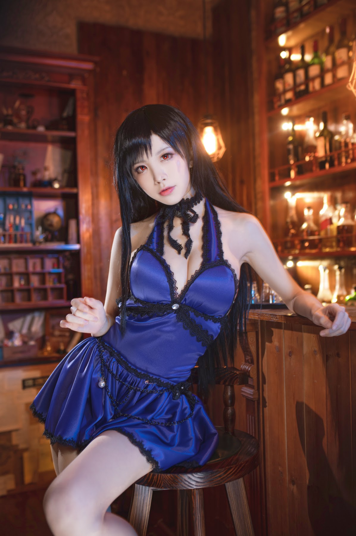 Coser@水淼Aqua Vol.041 蒂法旗袍和礼服 - P40