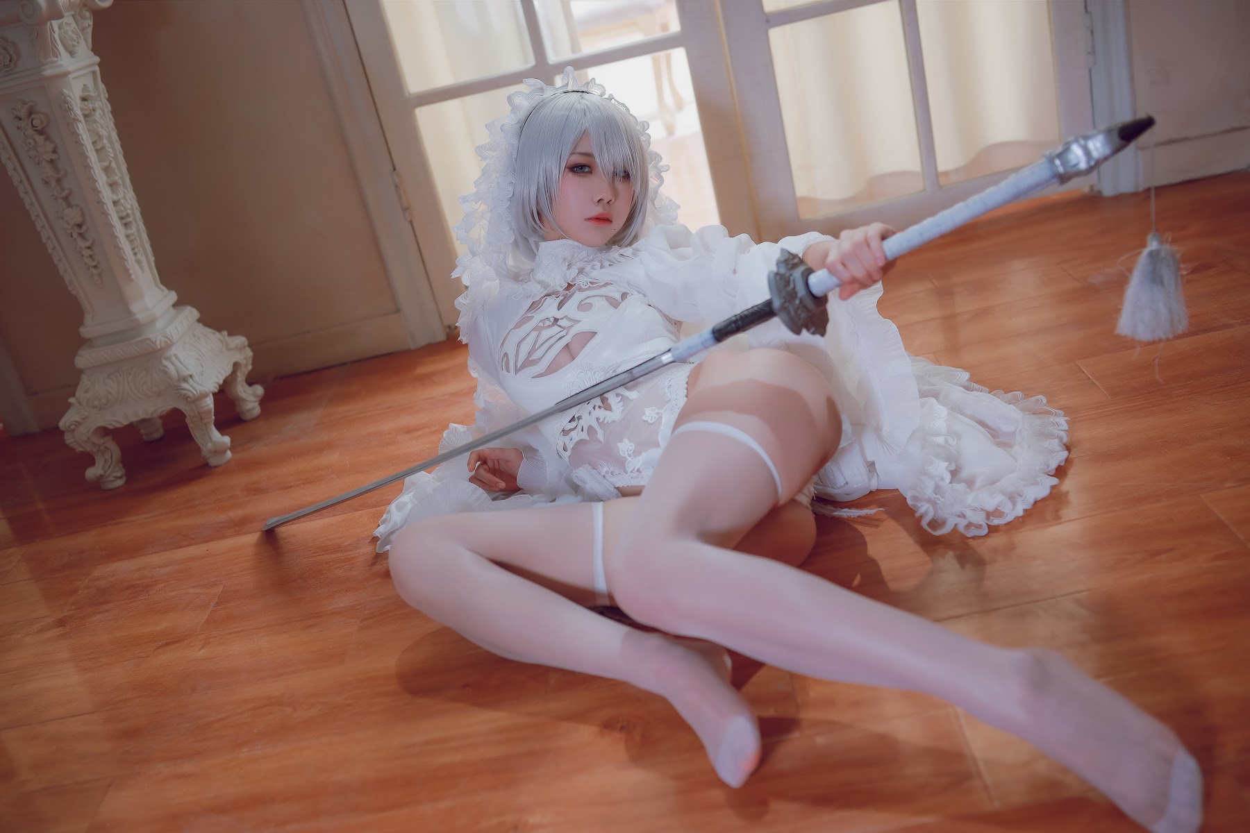 Coser@水淼Aqua Vol.039 黑白2B - P23