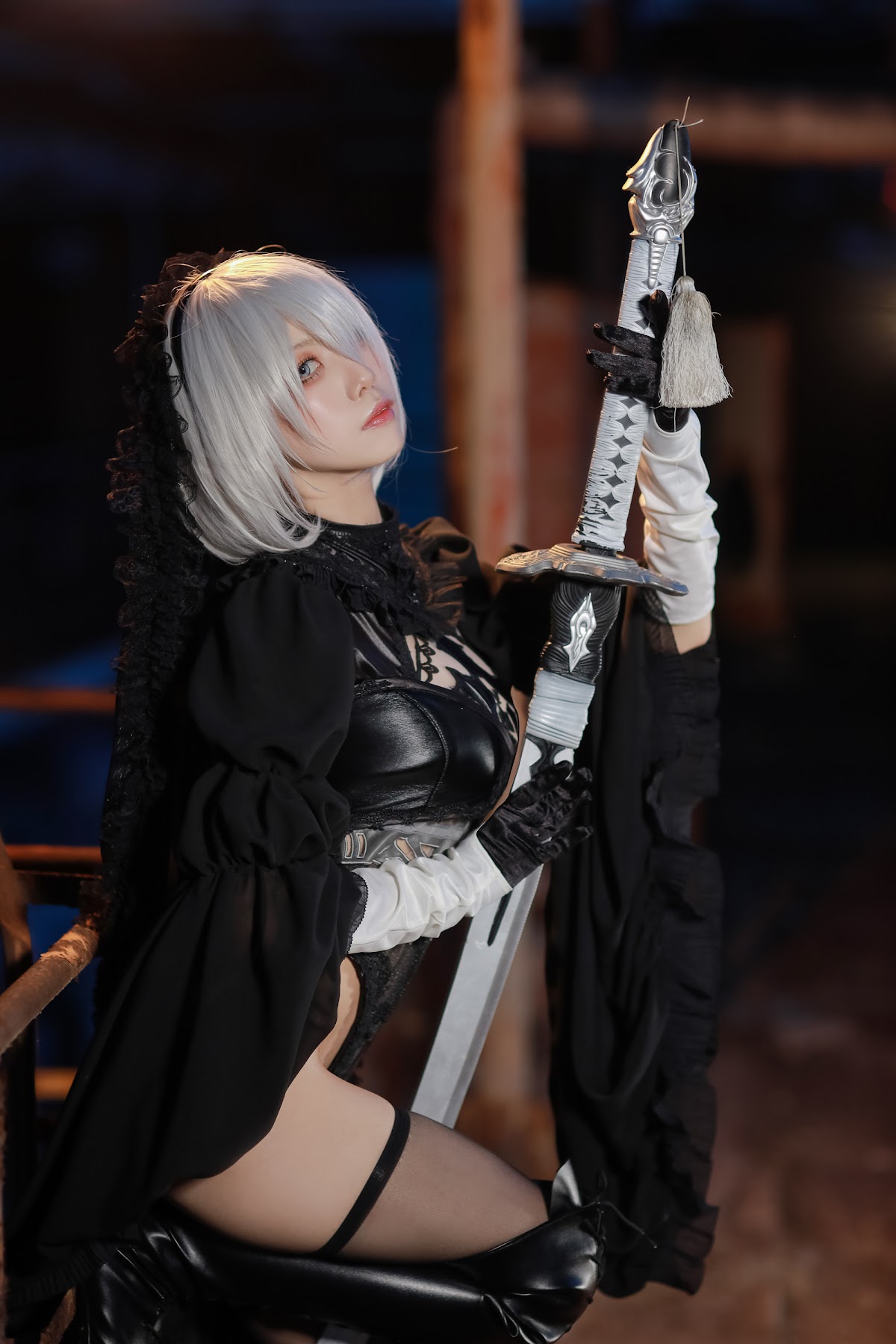 Coser@水淼Aqua Vol.039 黑白2B - P45