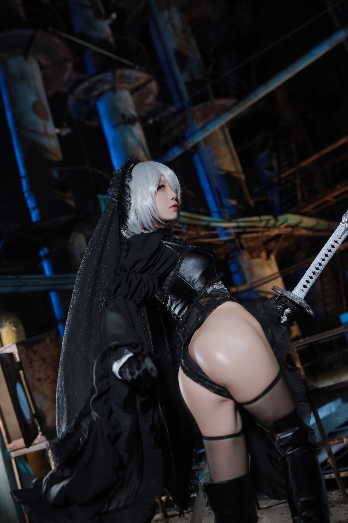 Coser@水淼Aqua Vol.039 黑白2B - P50