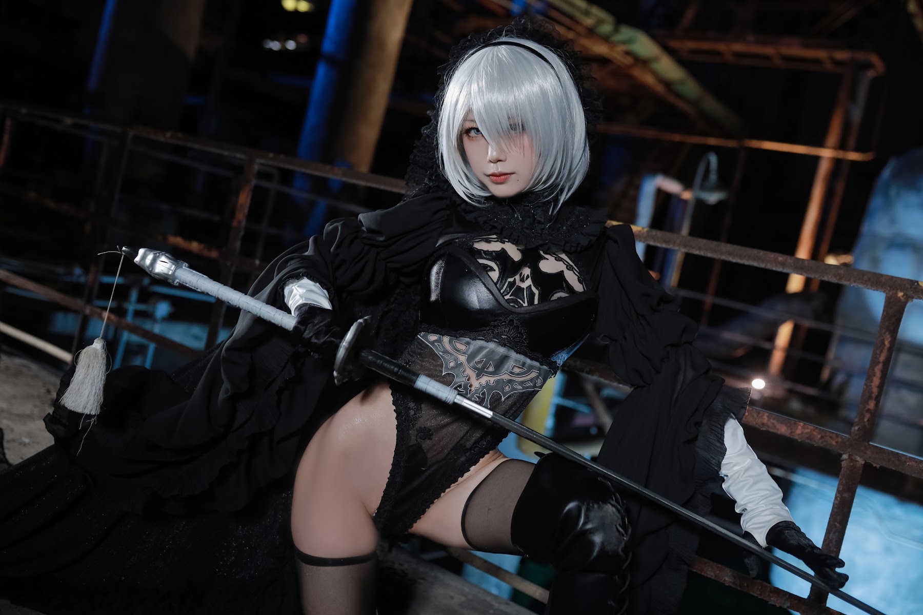Coser@水淼Aqua Vol.039 黑白2B - P55