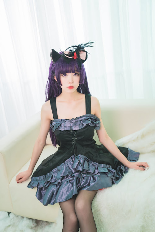 Coser@水淼Aqua Vol.032 黑猫 冷门小礼服
