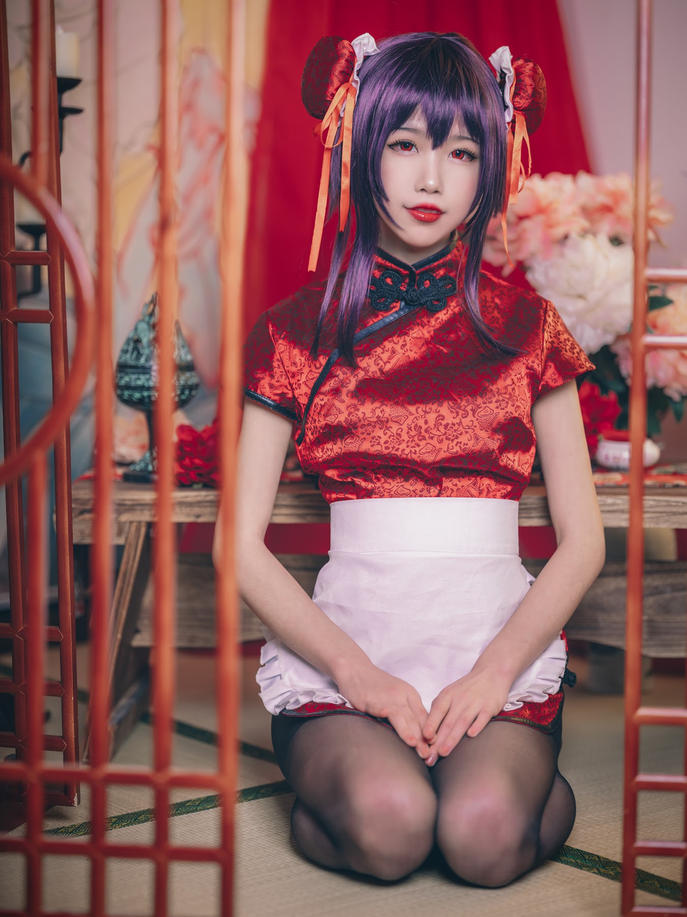 Coser@水淼Aqua Vol.029 霞之丘诗羽 旗袍 - P10