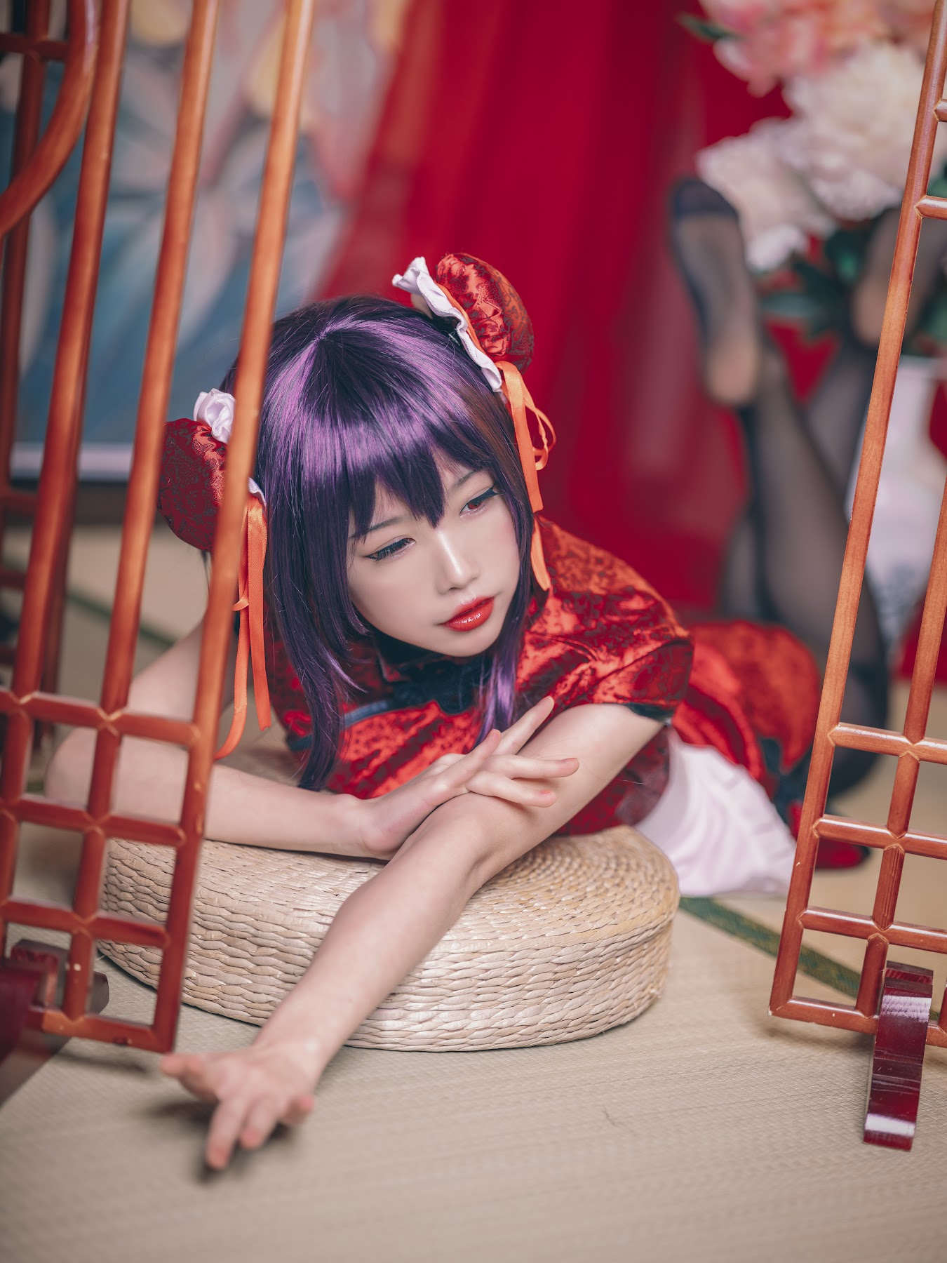 Coser@水淼Aqua Vol.029 霞之丘诗羽 旗袍 - P14