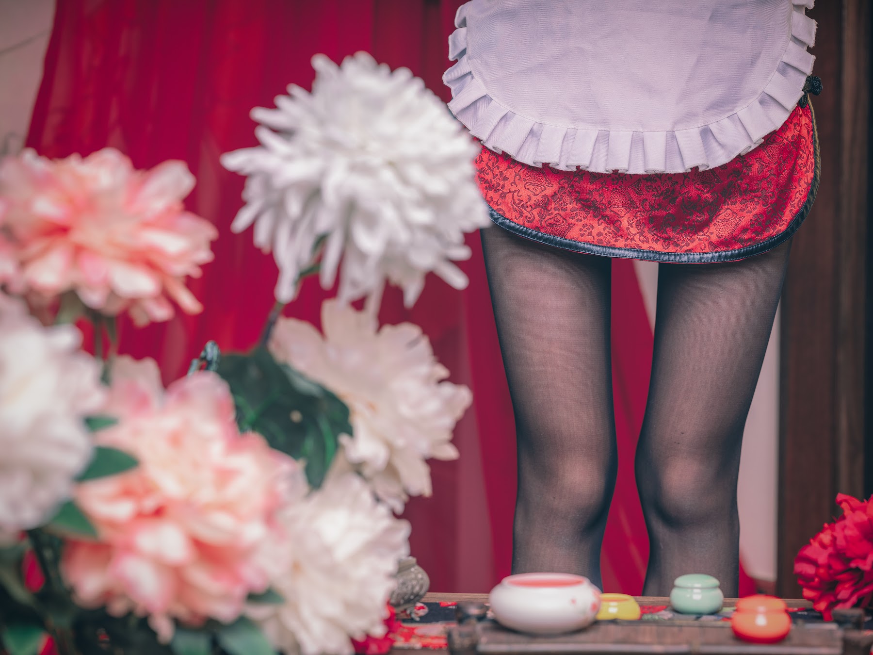 Coser@水淼Aqua Vol.029 霞之丘诗羽 旗袍 - P18
