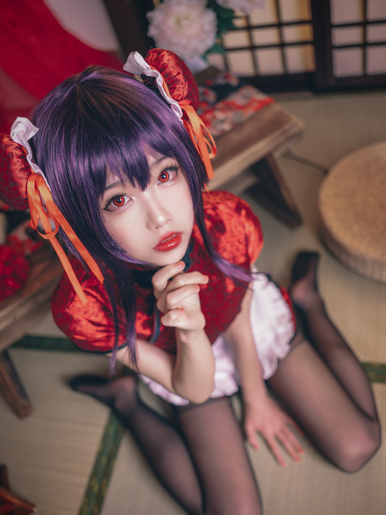 Coser@水淼Aqua Vol.029 霞之丘诗羽 旗袍 - P25