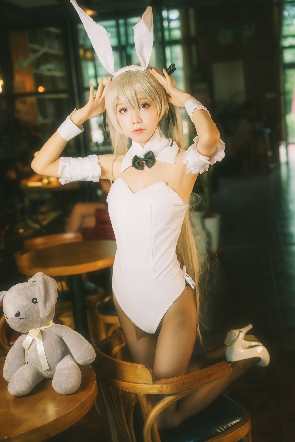 Coser@水淼Aqua Vol.022 穹妹兔女郎 - P9