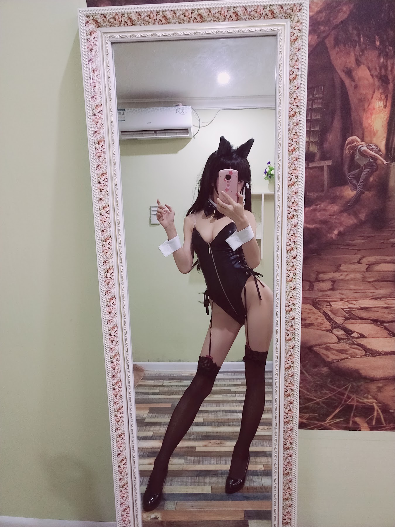 Coser@水淼Aqua Vol.014 爱宕犬 兔女郎 - P26