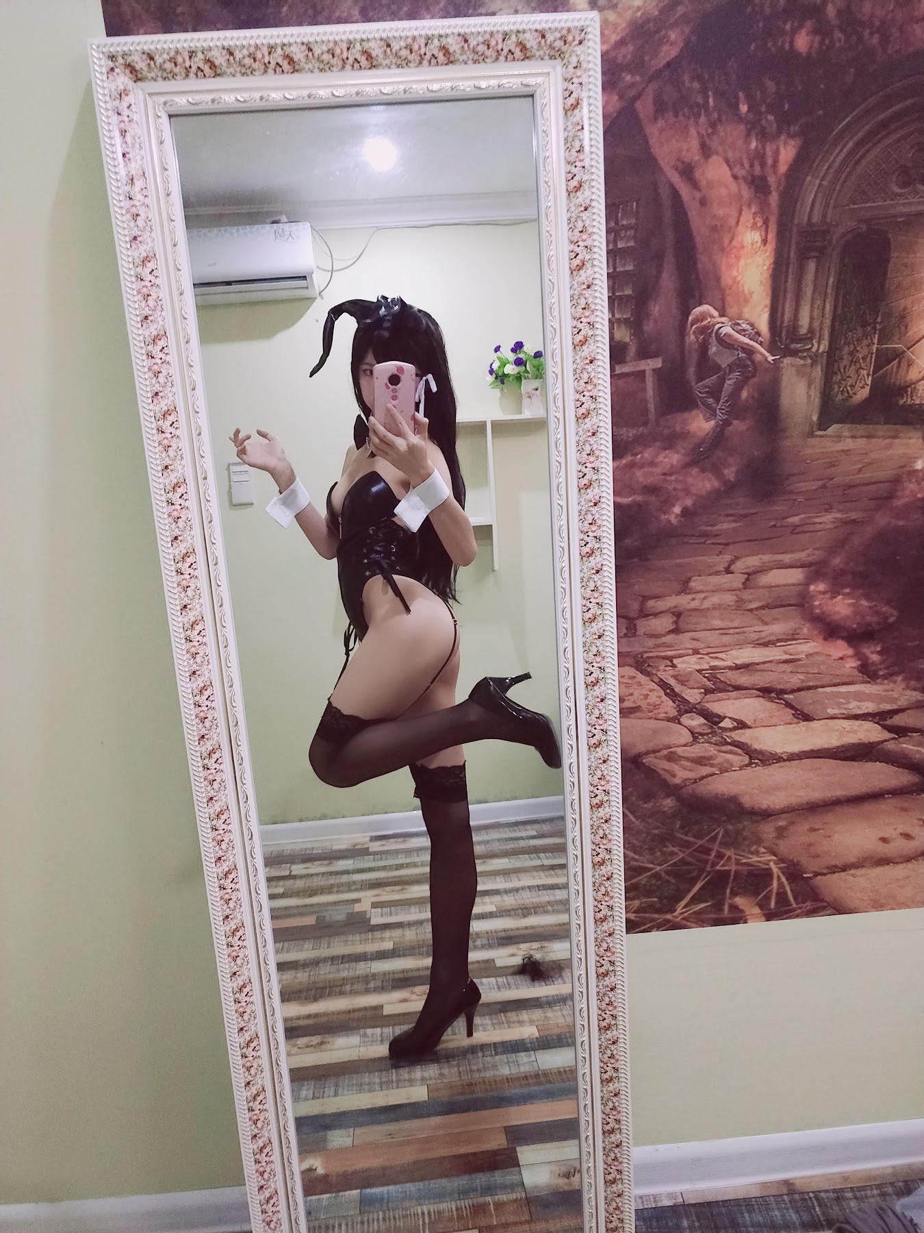 Coser@水淼Aqua Vol.014 爱宕犬 兔女郎 - P27