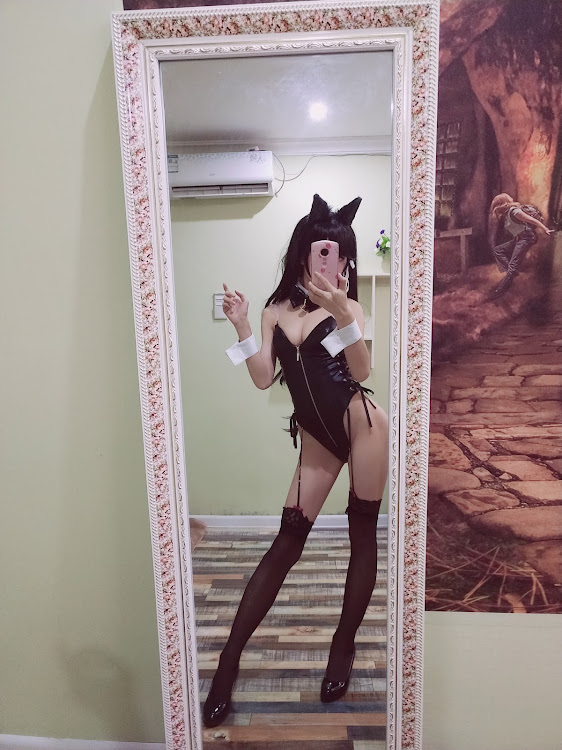 Coser@水淼Aqua Vol.014 爱宕犬 兔女郎