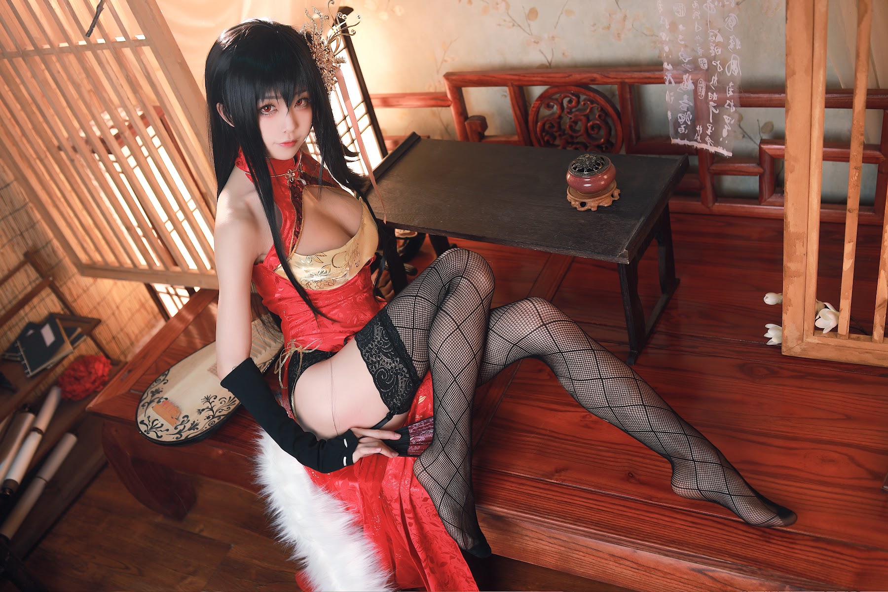 Coser@水淼Aqua Vol.008 大鳳 旗袍 - P24