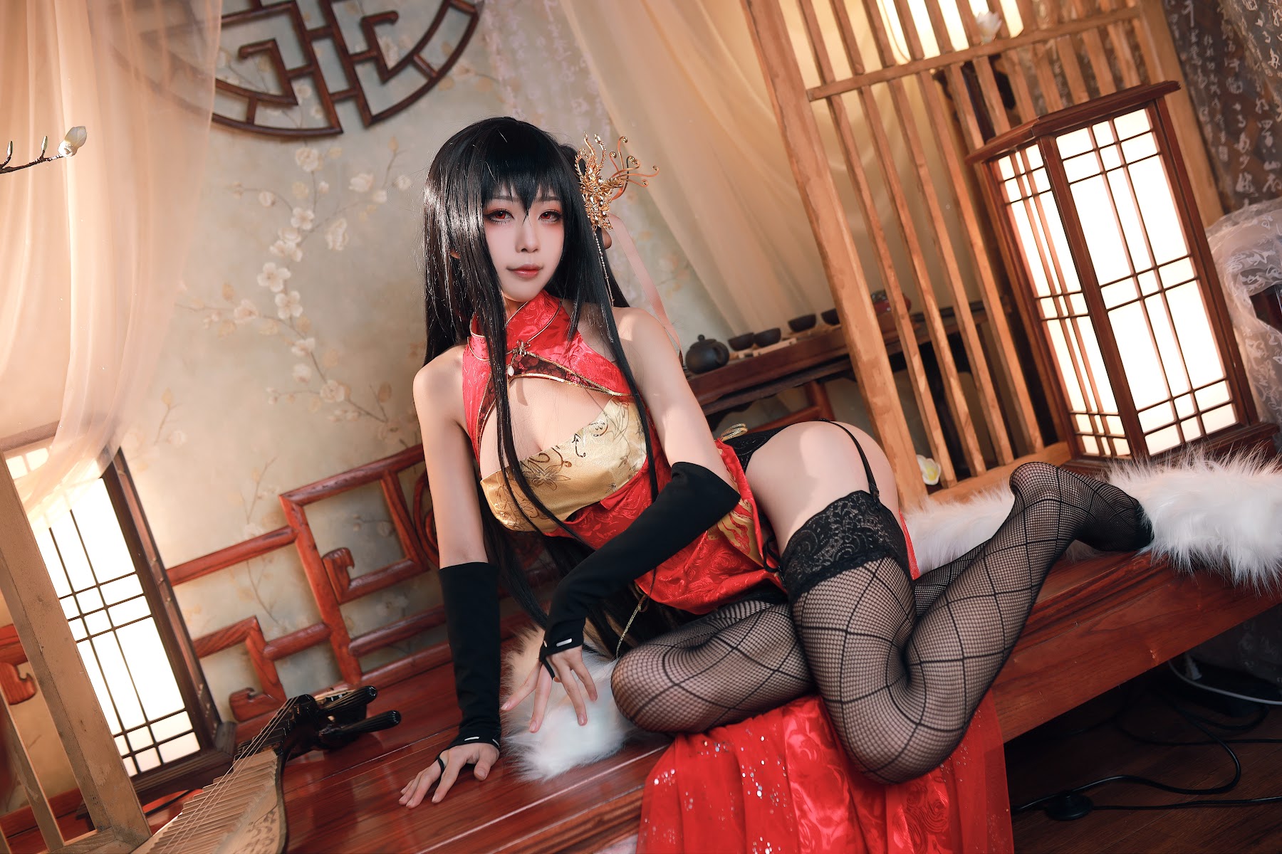Coser@水淼Aqua Vol.008 大鳳 旗袍 - P27