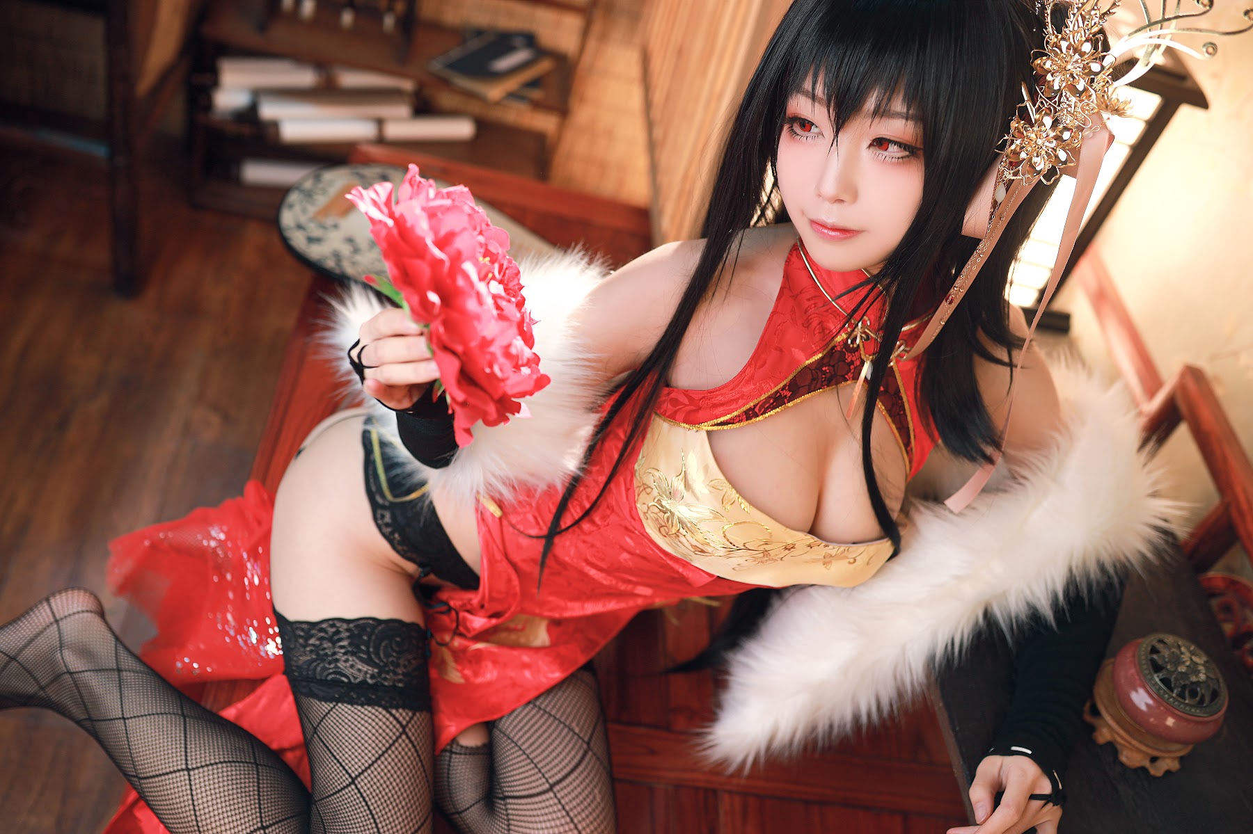 Coser@水淼Aqua Vol.008 大鳳 旗袍 - P28