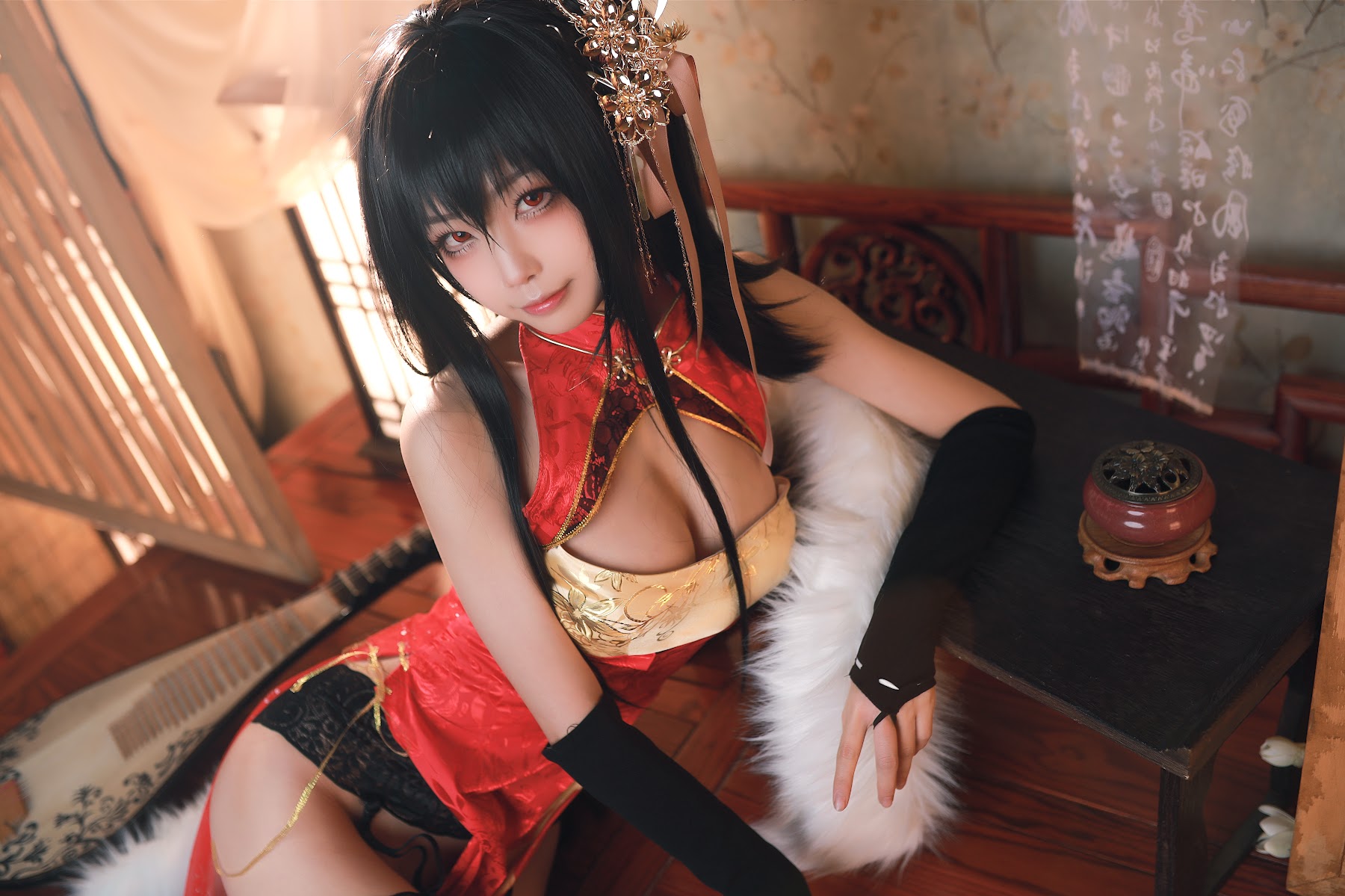 Coser@水淼Aqua Vol.008 大鳳 旗袍 - P31