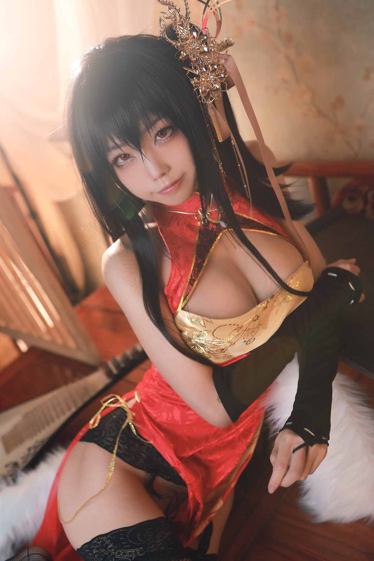 Coser@水淼Aqua Vol.008 大鳳 旗袍 - P32